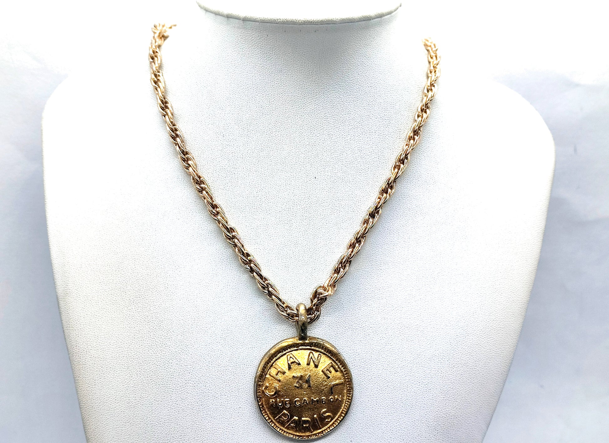 CHANEL Cambon Necklace Necklace