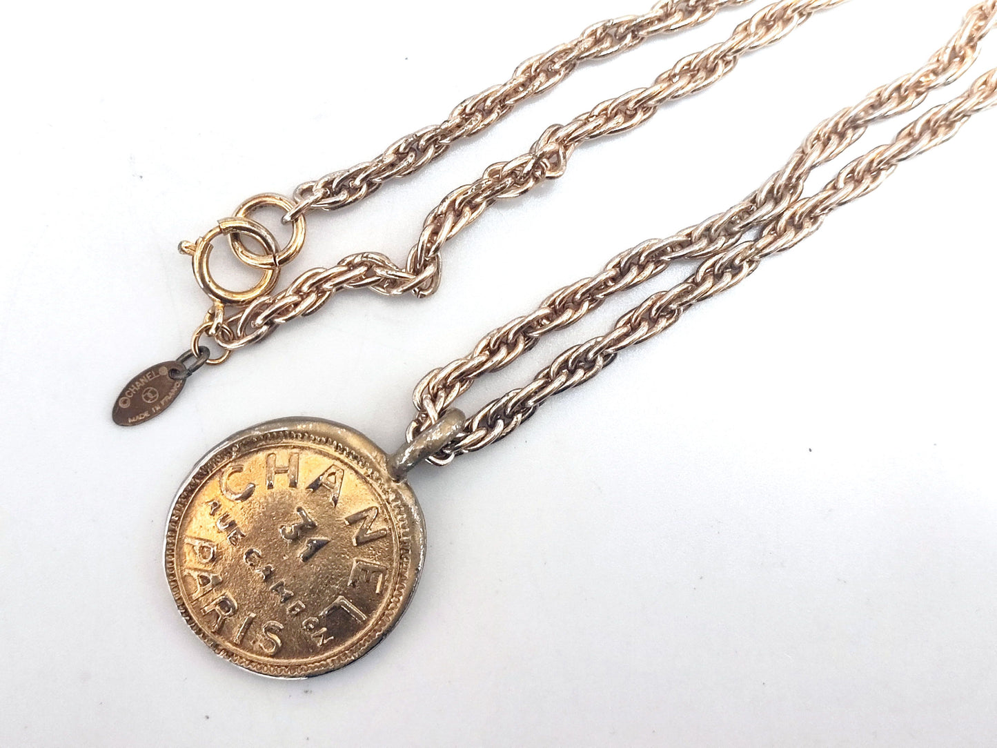 CHANEL Cambon Necklace Necklace