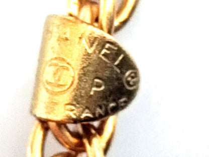 CHANEL Coco Mark Necklace 93P Necklace