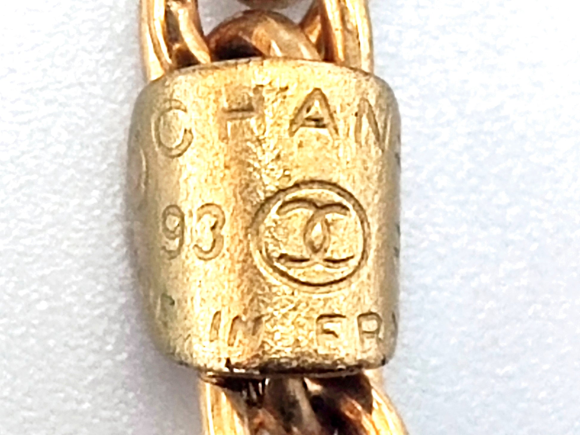 CHANEL Coco Mark Necklace 93P Necklace