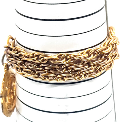 CHANEL Coco Mark Bracelet 93P Bracelet/Bangle