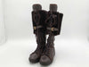 LOUIS VUITTON Monogram Mouton Leather Long Boots Size 35 Other Shoes