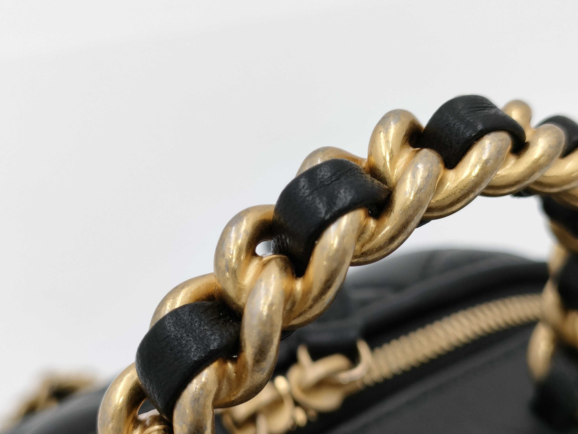 CHANEL Matelasse Top Handle 2-Way Lambskin Vanity Bag