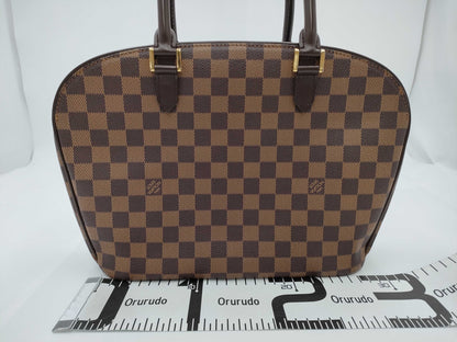 LOUIS VUITTON Damier Saria Horizontal Handbag