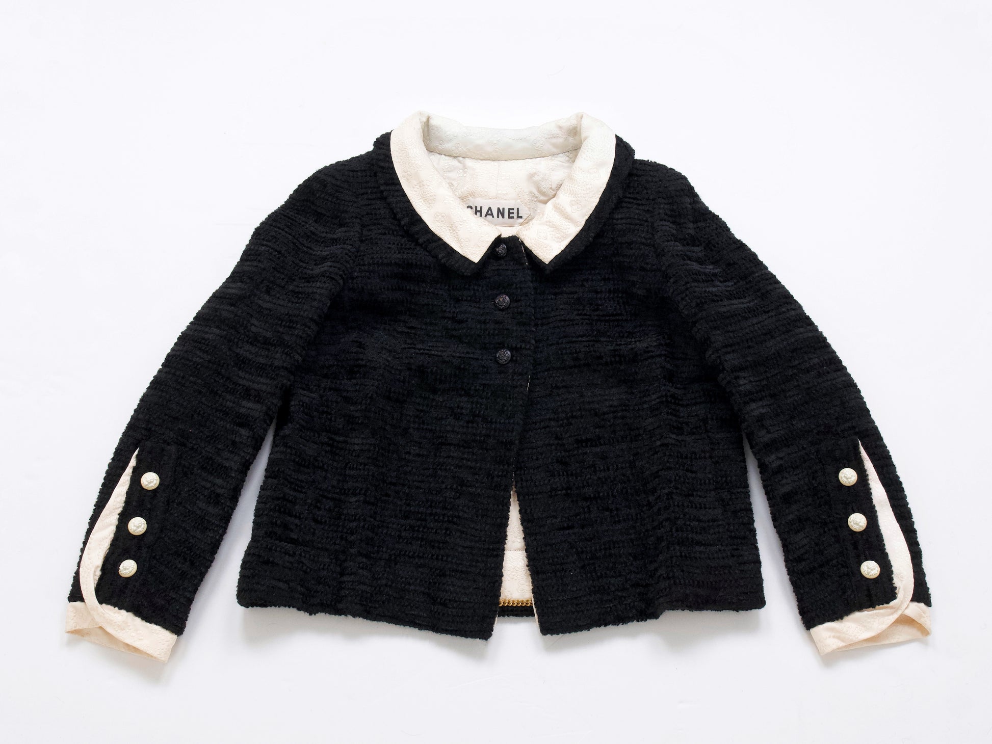 CHANEL 1964 Haute Couture Gabriel's personal period mohair tweed jacket and suit, size 38-40 / same style as the one in the Met collection. Other apparel.