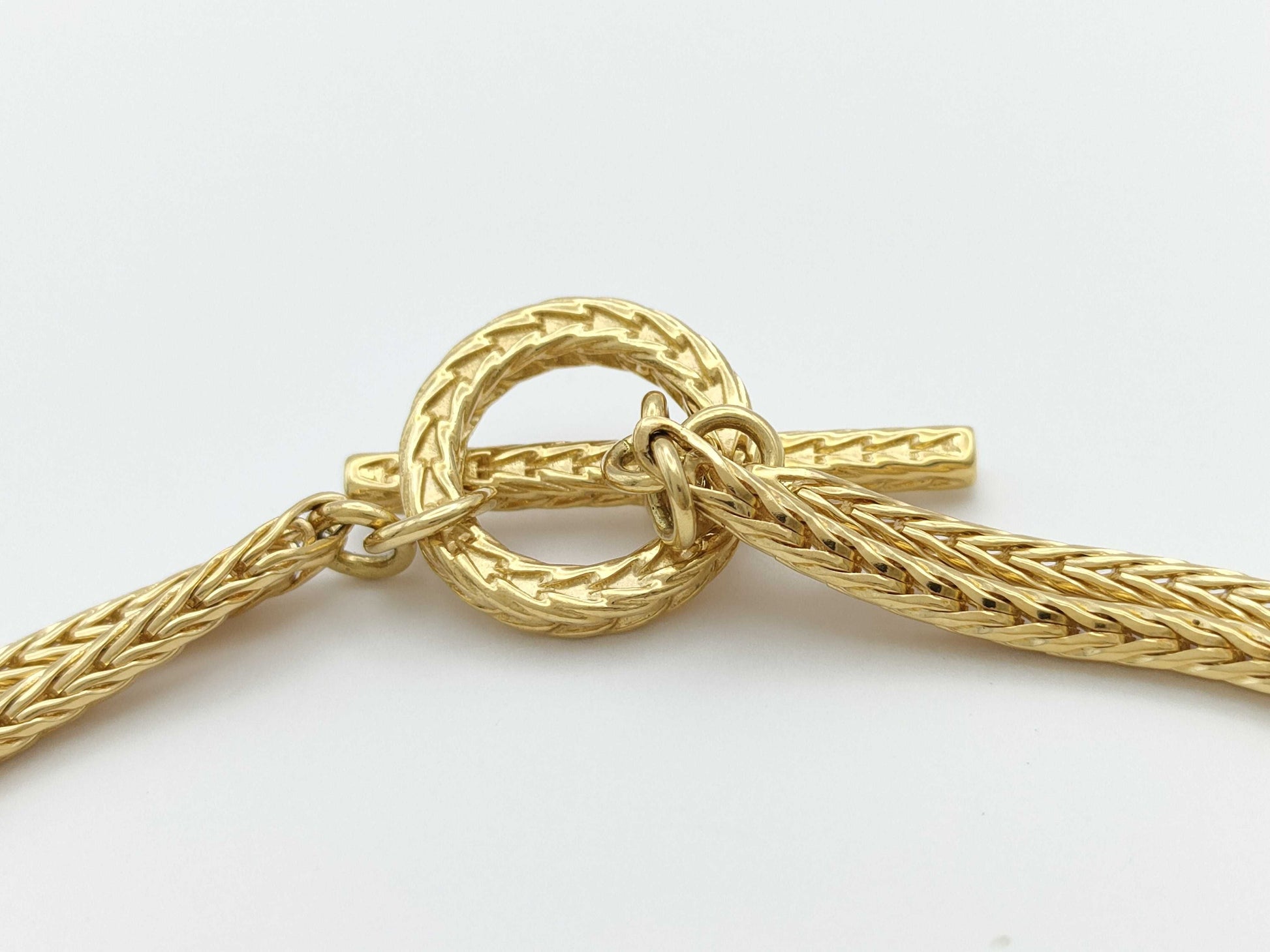 HERMES Farandole #15 Au750 14.2g Bracelet/Bangle 