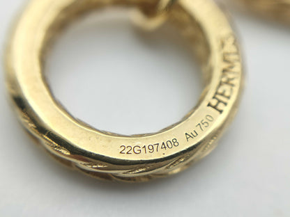 HERMES Farandole #15 Au750 14.2g Bracelet/Bangle 