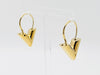 LOUIS VUITTON Essential V Earrings, Gold, M61088, LE0185