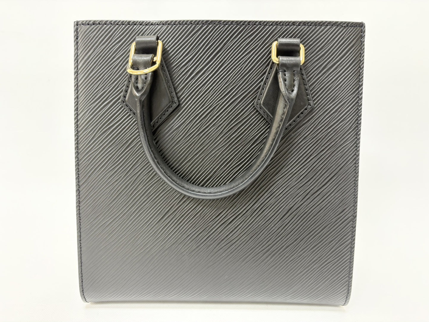 LOUIS VUITTON M20958 Epi Sac Plat BB Noir Black RFID Enabled Handbag