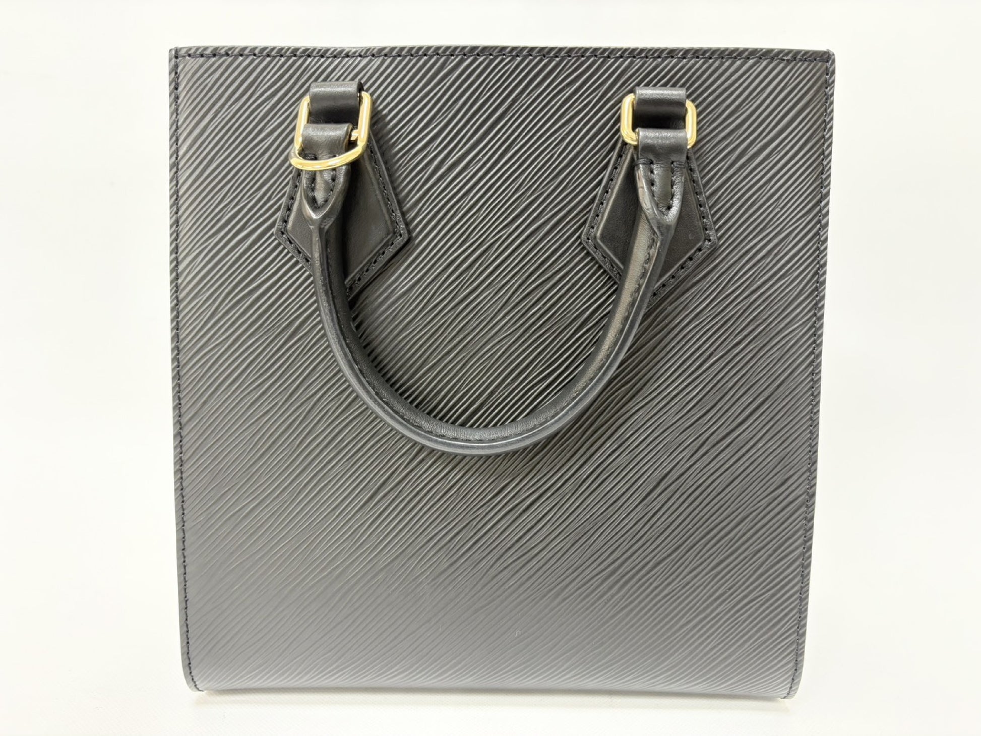 LOUIS VUITTON M20958 Epi Sac Plat BB Noir Black RFID Enabled Handbag