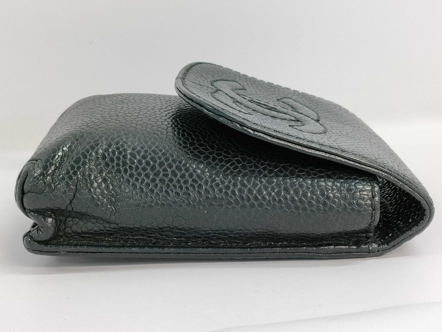 CHANEL Caviar Leather Cigarette Case Other Accessories