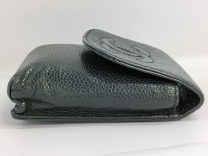 CHANEL Caviar Leather Cigarette Case Other Accessories