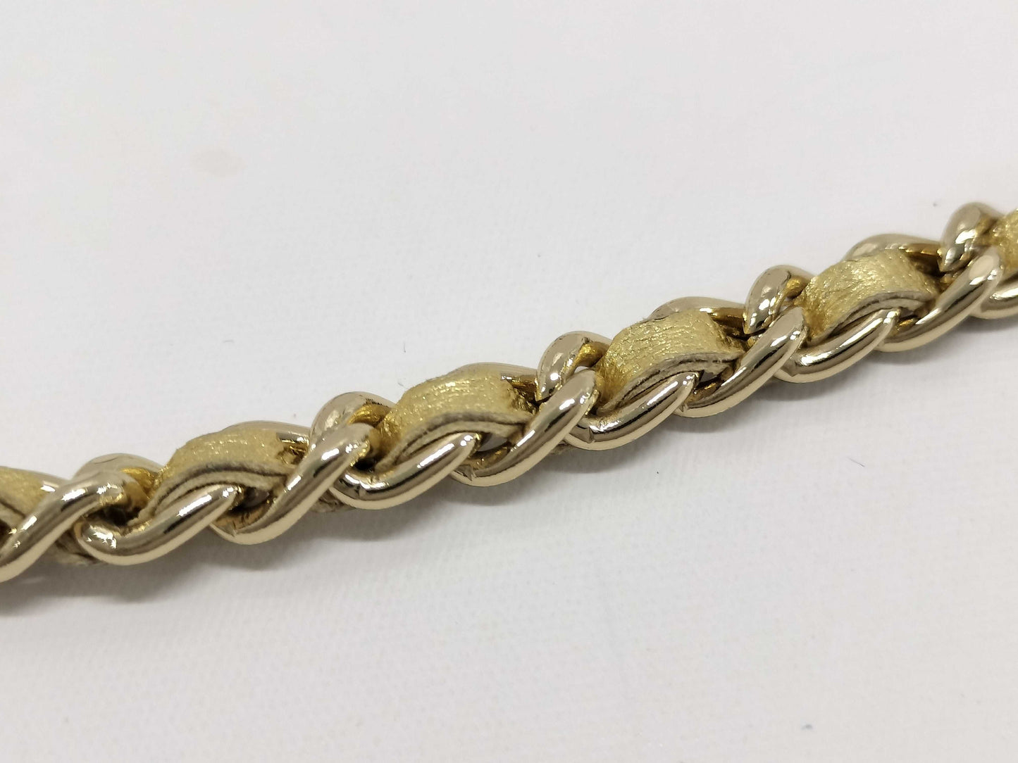 CHANEL Chocolate Bar Shoulder Bag