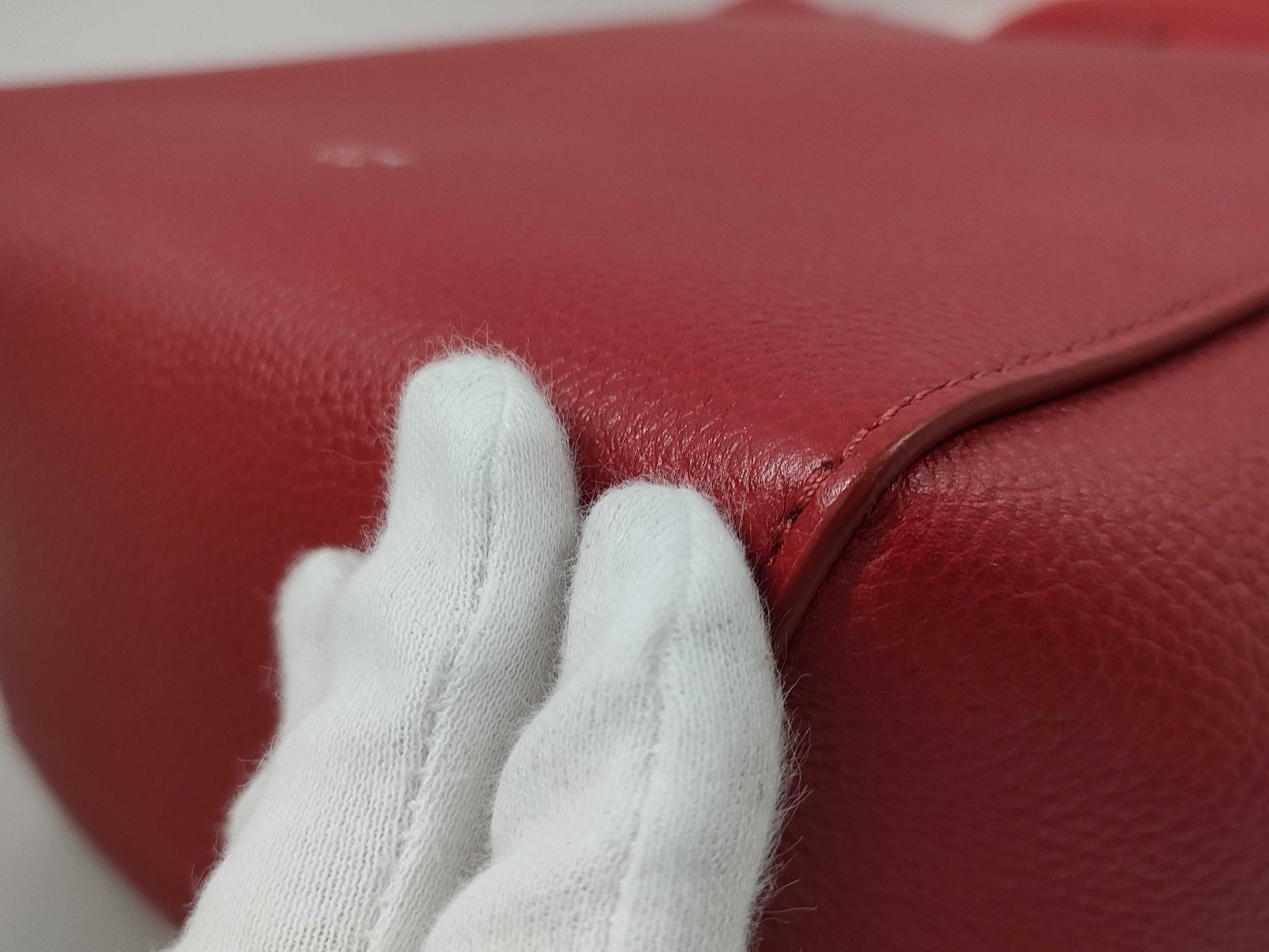 CELINE Red Shoulder Bag