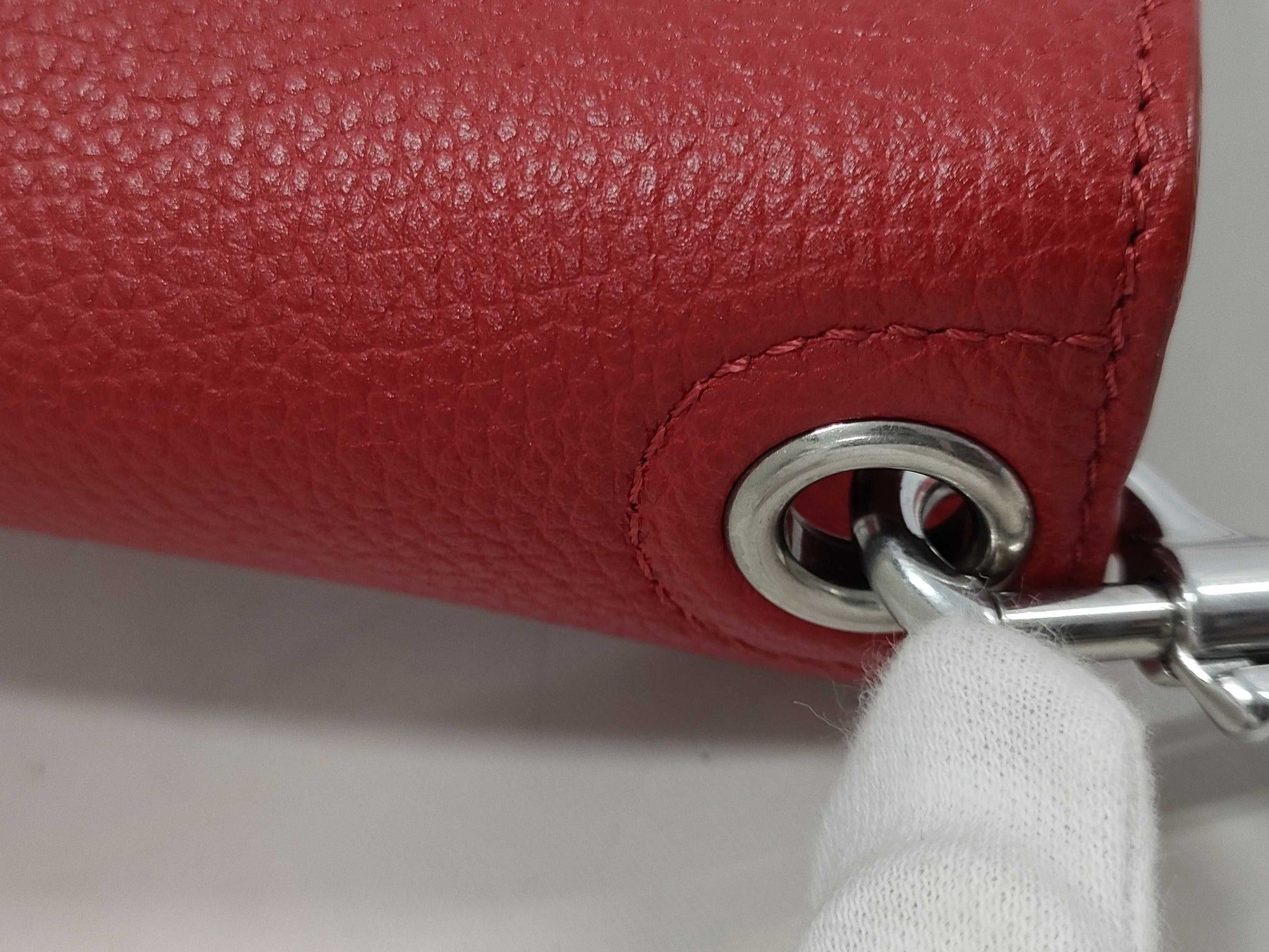 CELINE Red Shoulder Bag