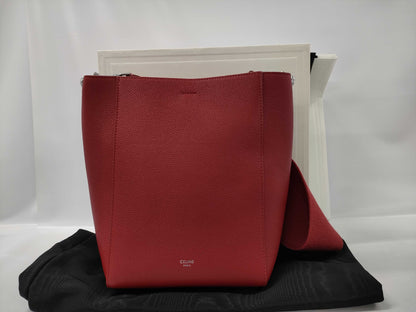CELINE Red Shoulder Bag