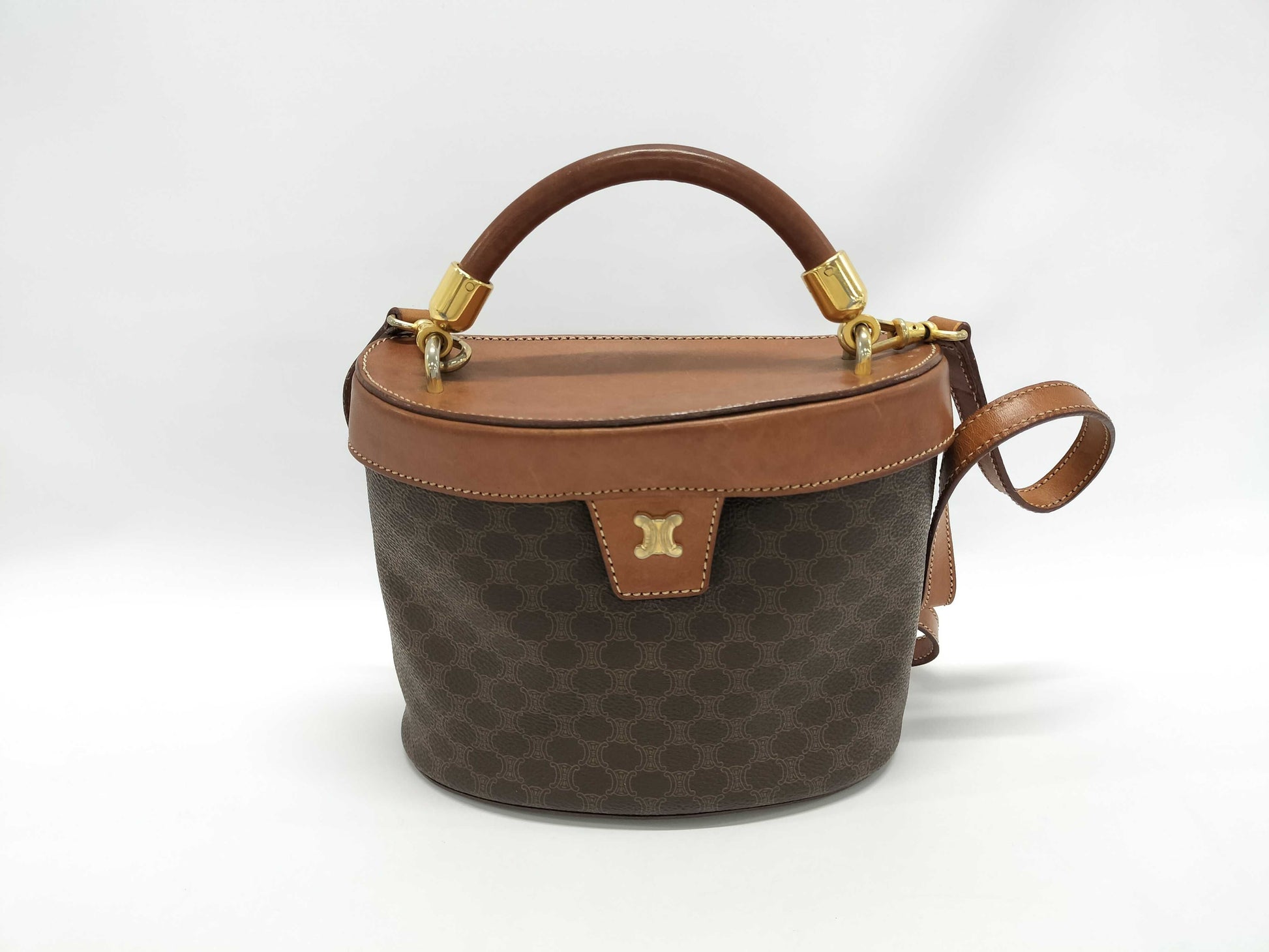 CELINE Madacam Shoulder Handbag