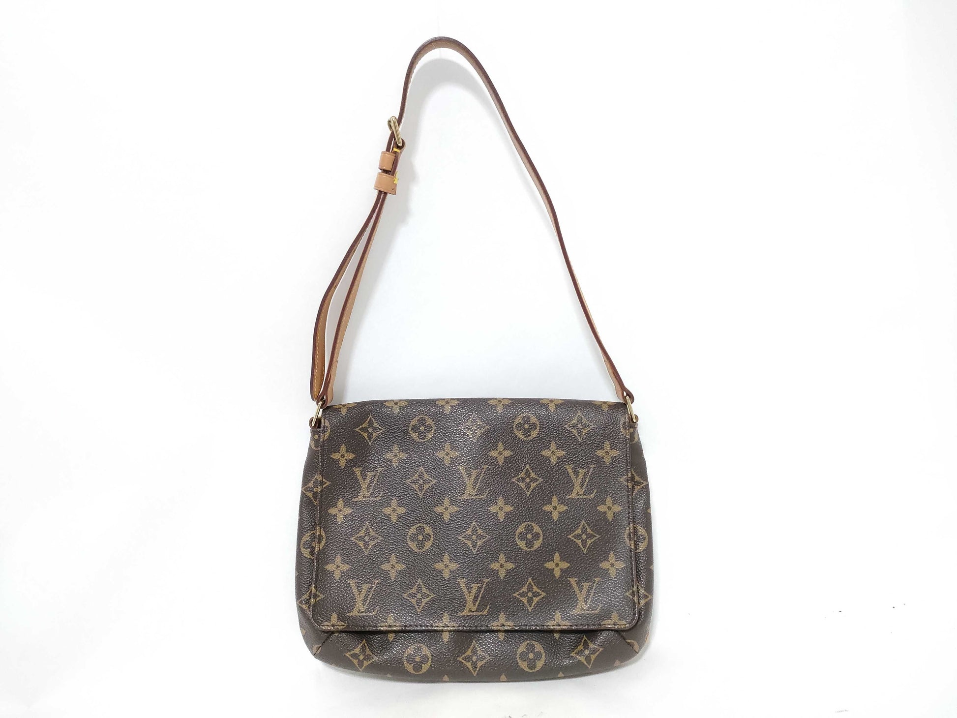LOUIS VUITTON Monogram Musette Tango Shoulder Bag