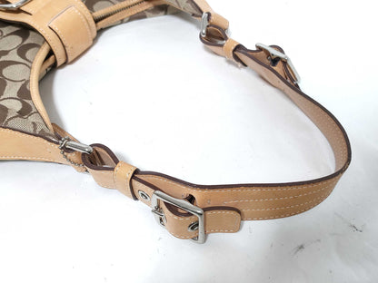 COACH Signature One-Shoulder Shoulder Bag