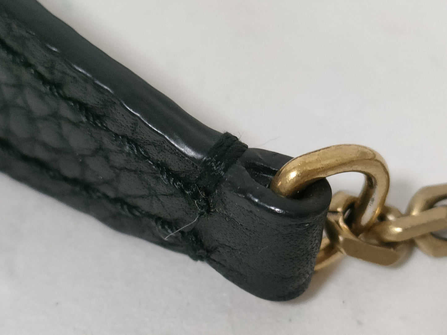 Dior Black Leather Shoulder Bag