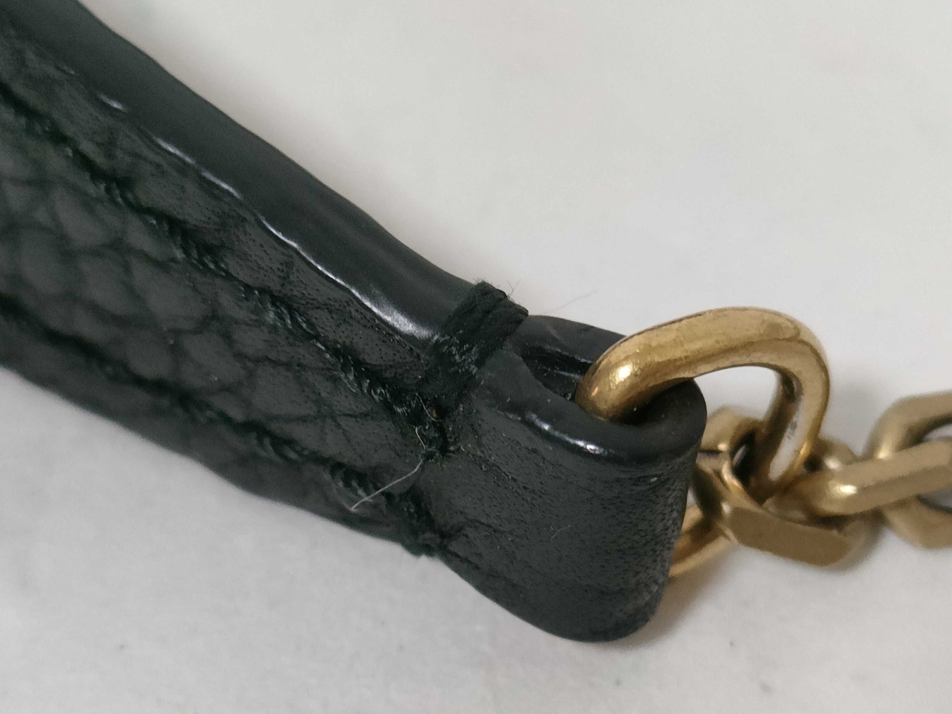 Dior Black Leather Shoulder Bag