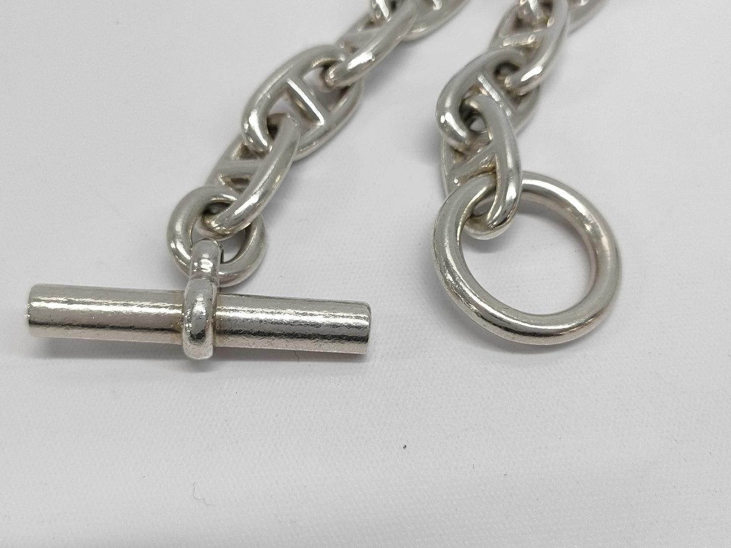 HERMES Chaine d'Ancre 133.8g/925 Necklace