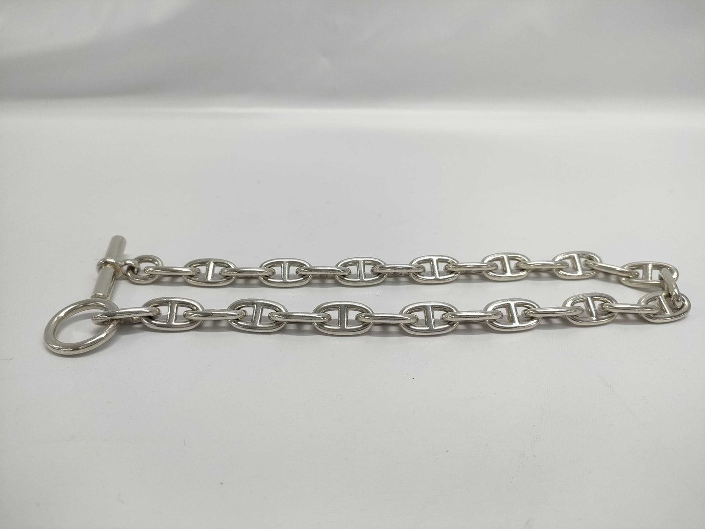 HERMES Chaine d'Ancre 133.8g/925 Necklace