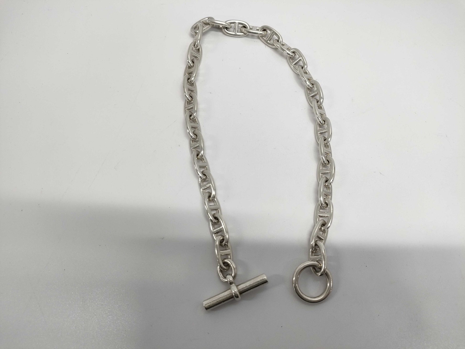 HERMES Chaine d'Ancre 133.8g/925 Necklace