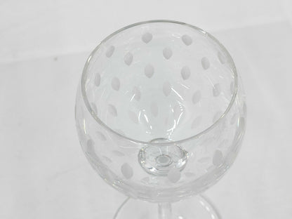 HERMES Fanfare Single Glass Pair 17cm Glass