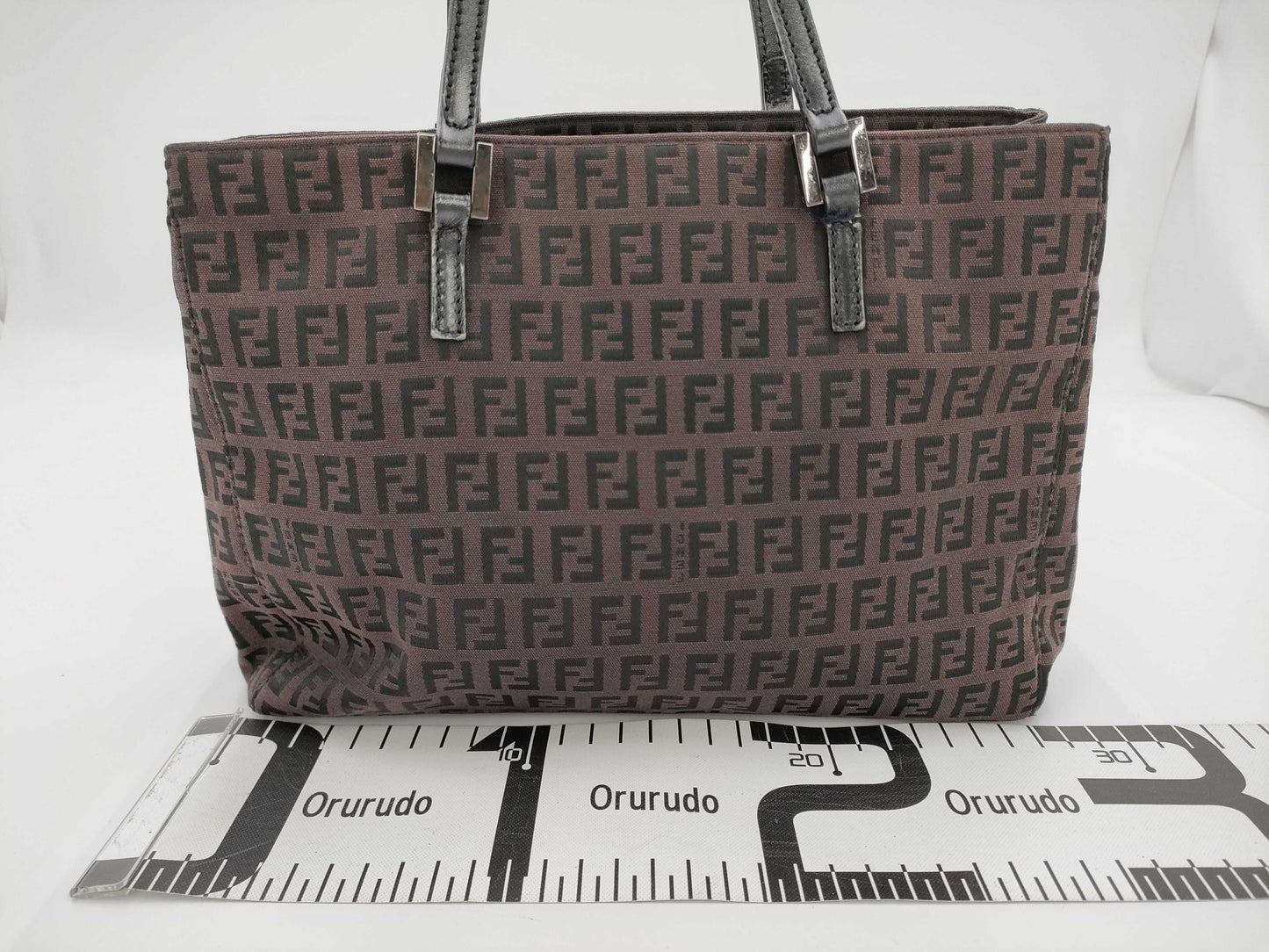 FENDI Zucchino Handbag Handbag