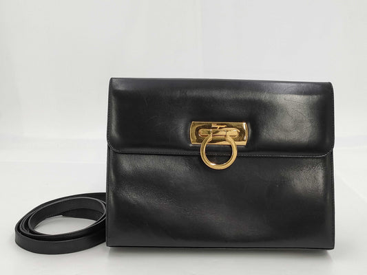 Salvatore Ferragamo Gancini Shoulder Bag