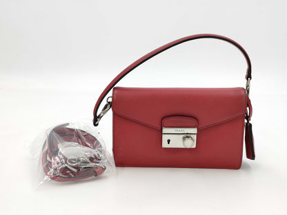 PRADA Push Lock 2-Way Shoulder Bag