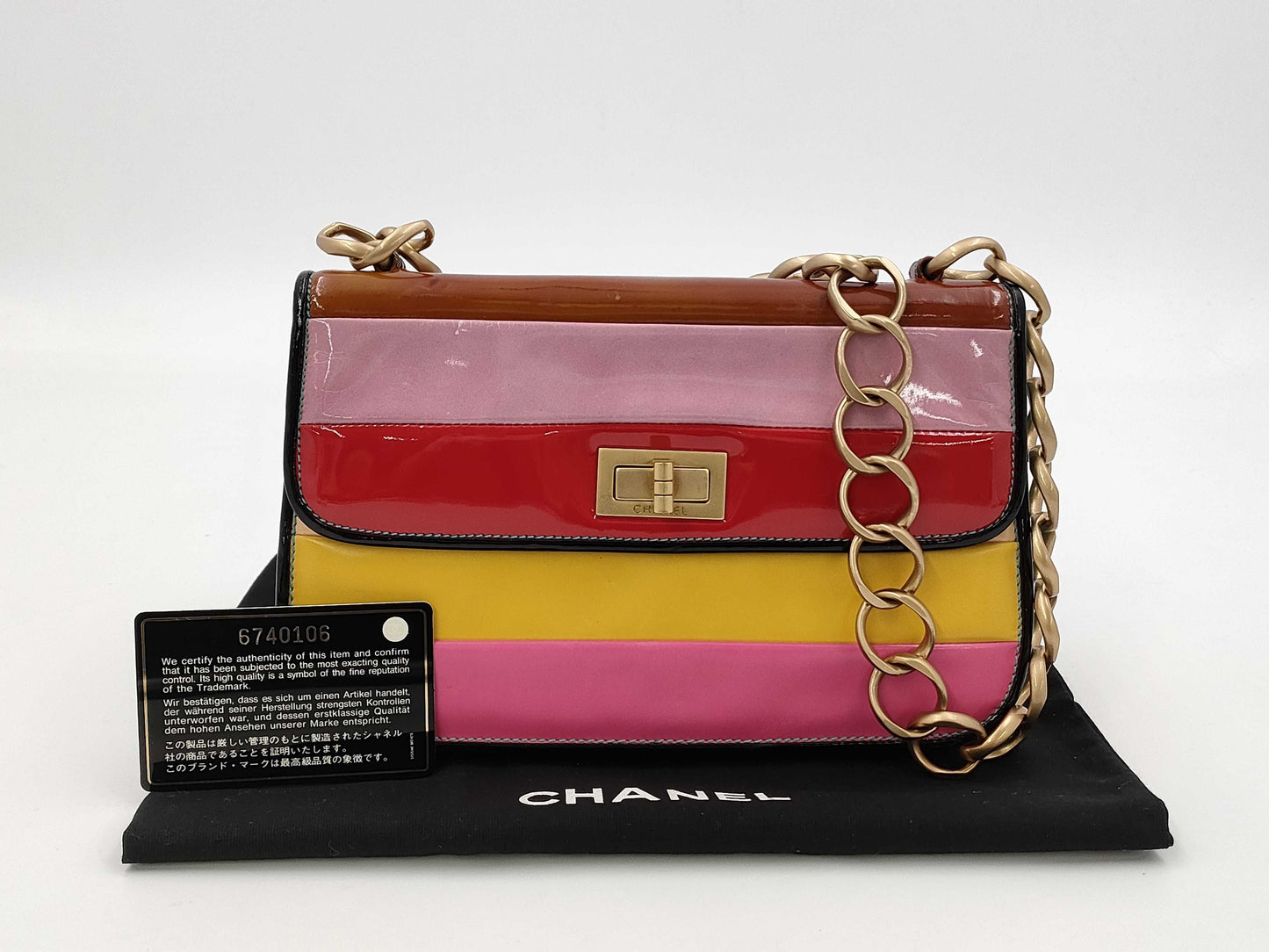 CHANEL 2.55 Chain Shoulder Bag