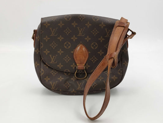 LOUIS VUITTON Monogram Saint-Cloud GM Shoulder Bag