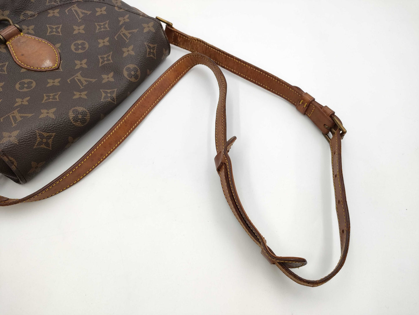LOUIS VUITTON Monogram Saint-Cloud GM Shoulder Bag