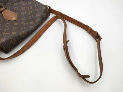 LOUIS VUITTON Monogram Saint-Cloud GM Shoulder Bag