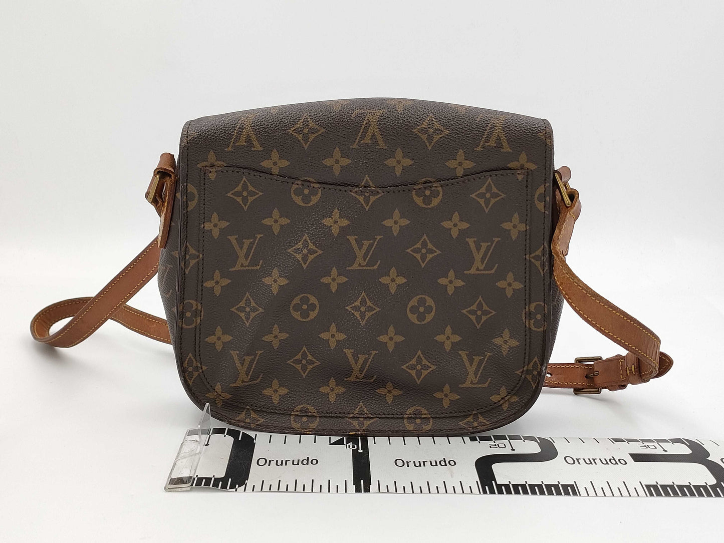 LOUIS VUITTON Monogram Saint-Cloud GM Shoulder Bag