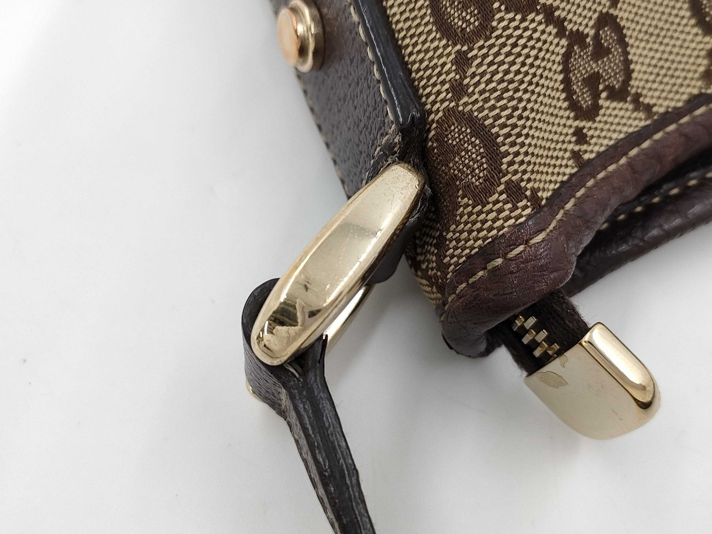 GUCCI Gucci GG canvas shoulder bag