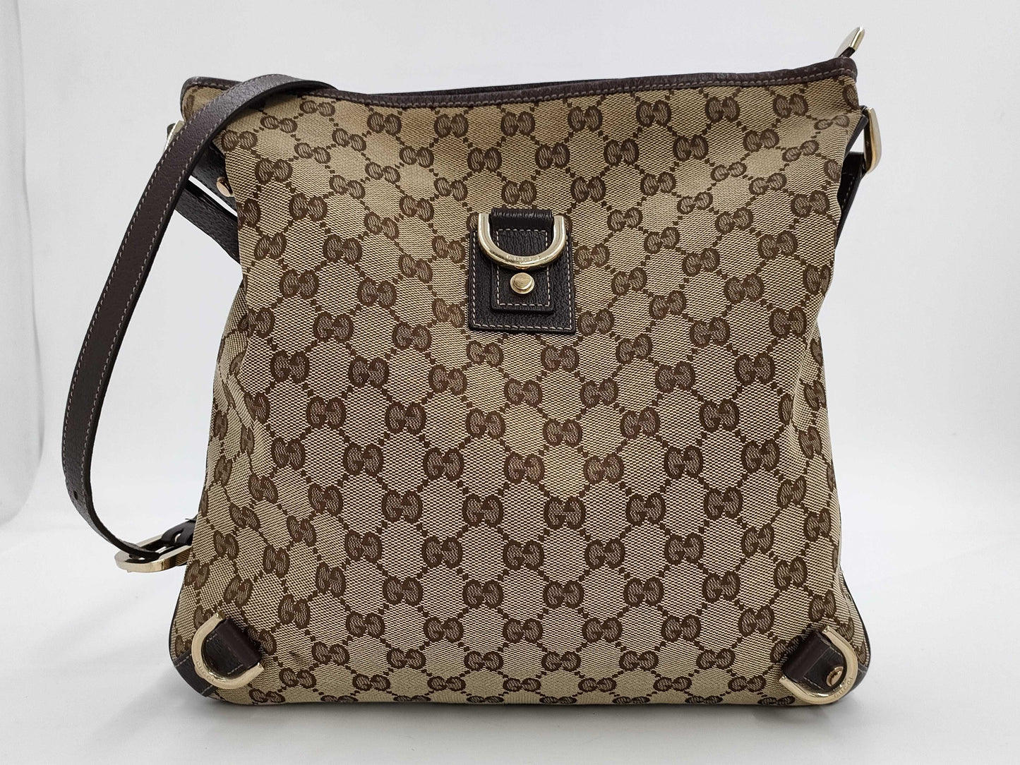 GUCCI Gucci GG canvas shoulder bag