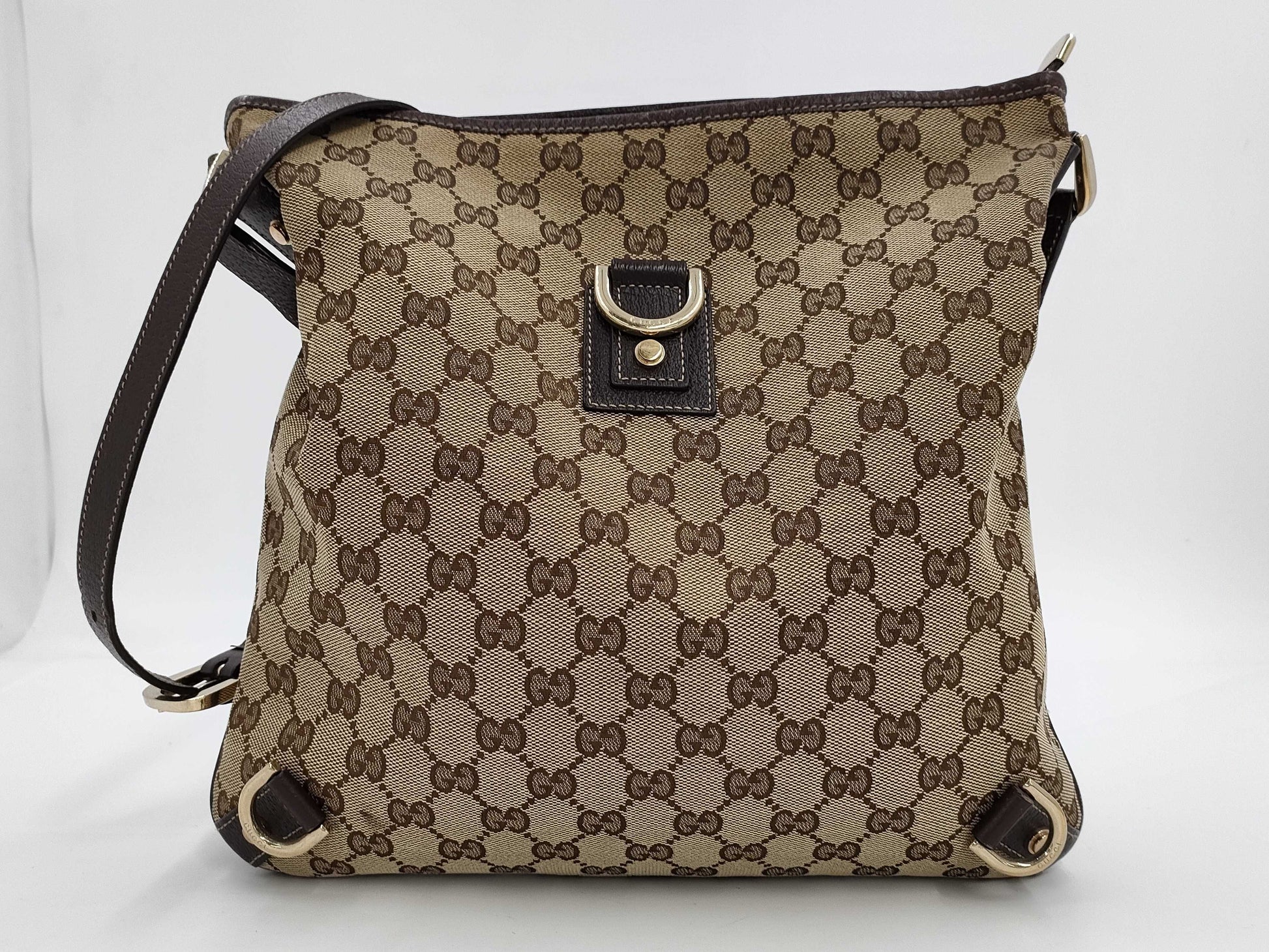 GUCCI Gucci GG canvas shoulder bag