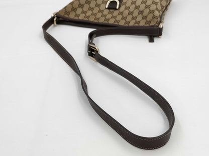 GUCCI Gucci GG canvas shoulder bag