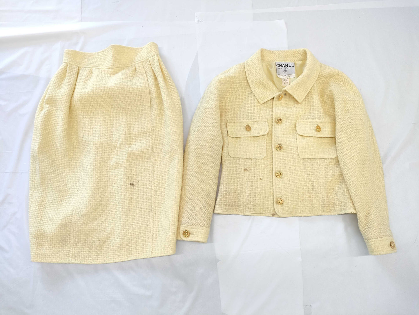 CHANEL CHANEL Tweed Set Size 38 Other Apparel