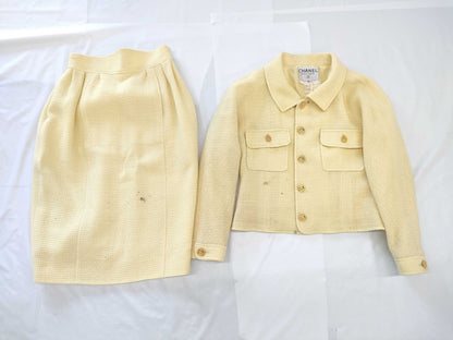 CHANEL CHANEL Tweed Set Size 38 Other Apparel