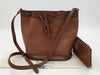 Burberrys Shoulder Bag Leather Brown