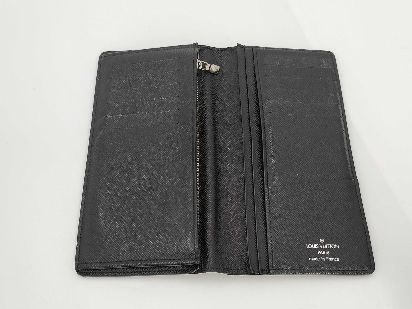LOUIS VUITTON Graphite Portefeuille Brazza SP4058 Wallet