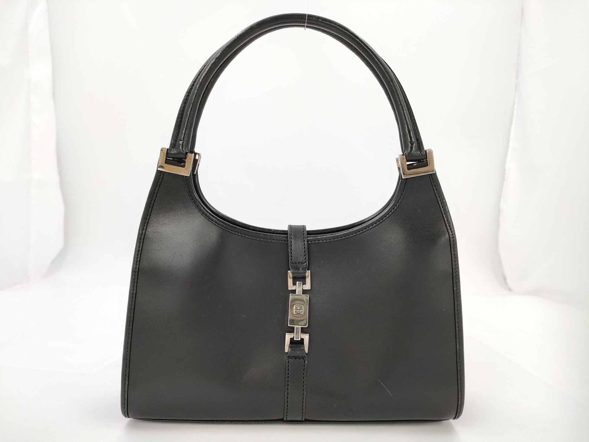 GUCCI Jackie Leather Handbag