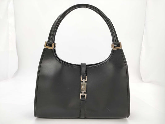 GUCCI Jackie Leather Handbag