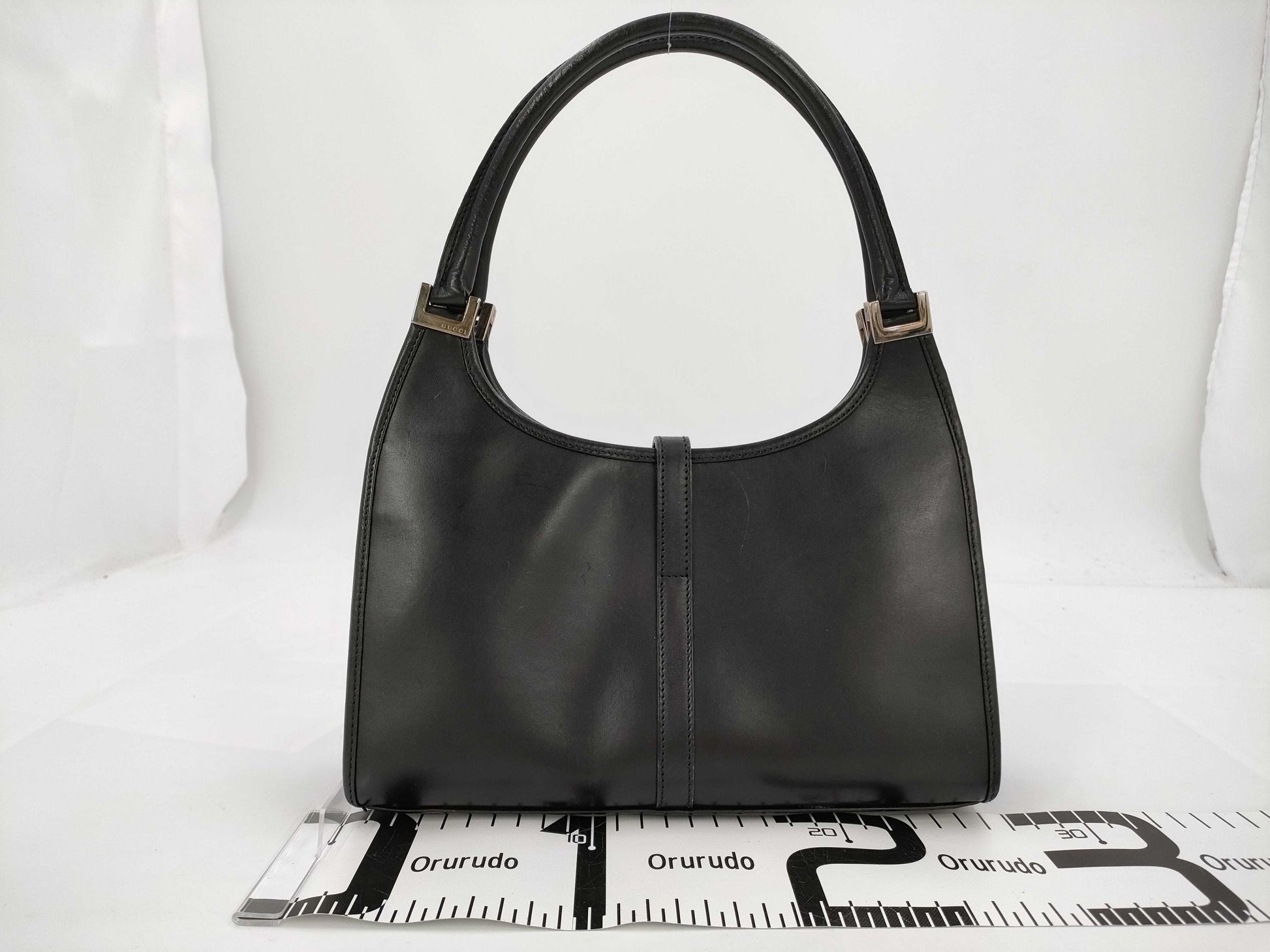 GUCCI Jackie Leather Handbag