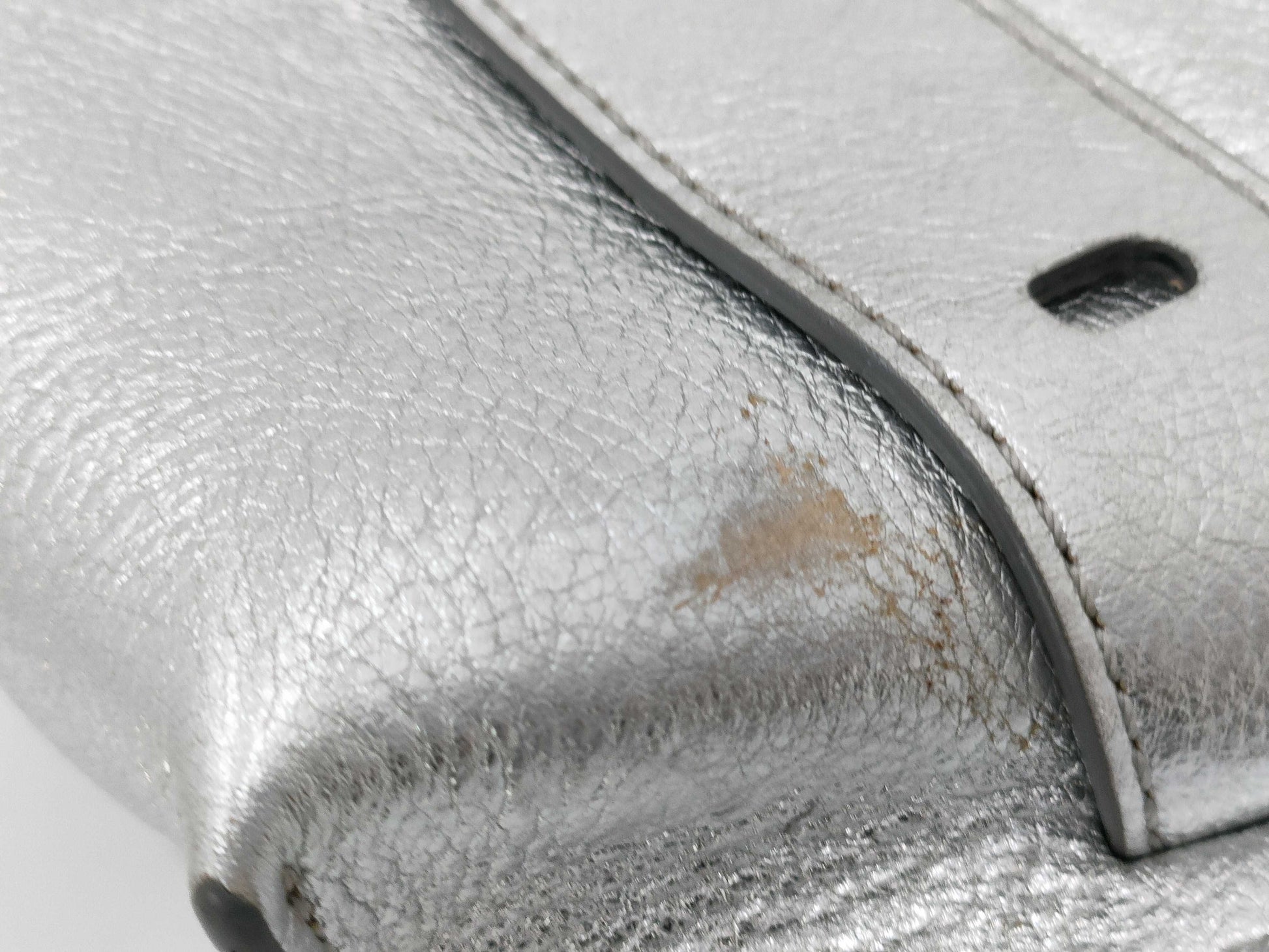 JM DAVIDSON Mini Shoulder Bag Silver Shoulder Bag