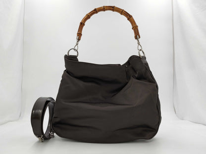 GUCCI Bamboo 2-way handbag